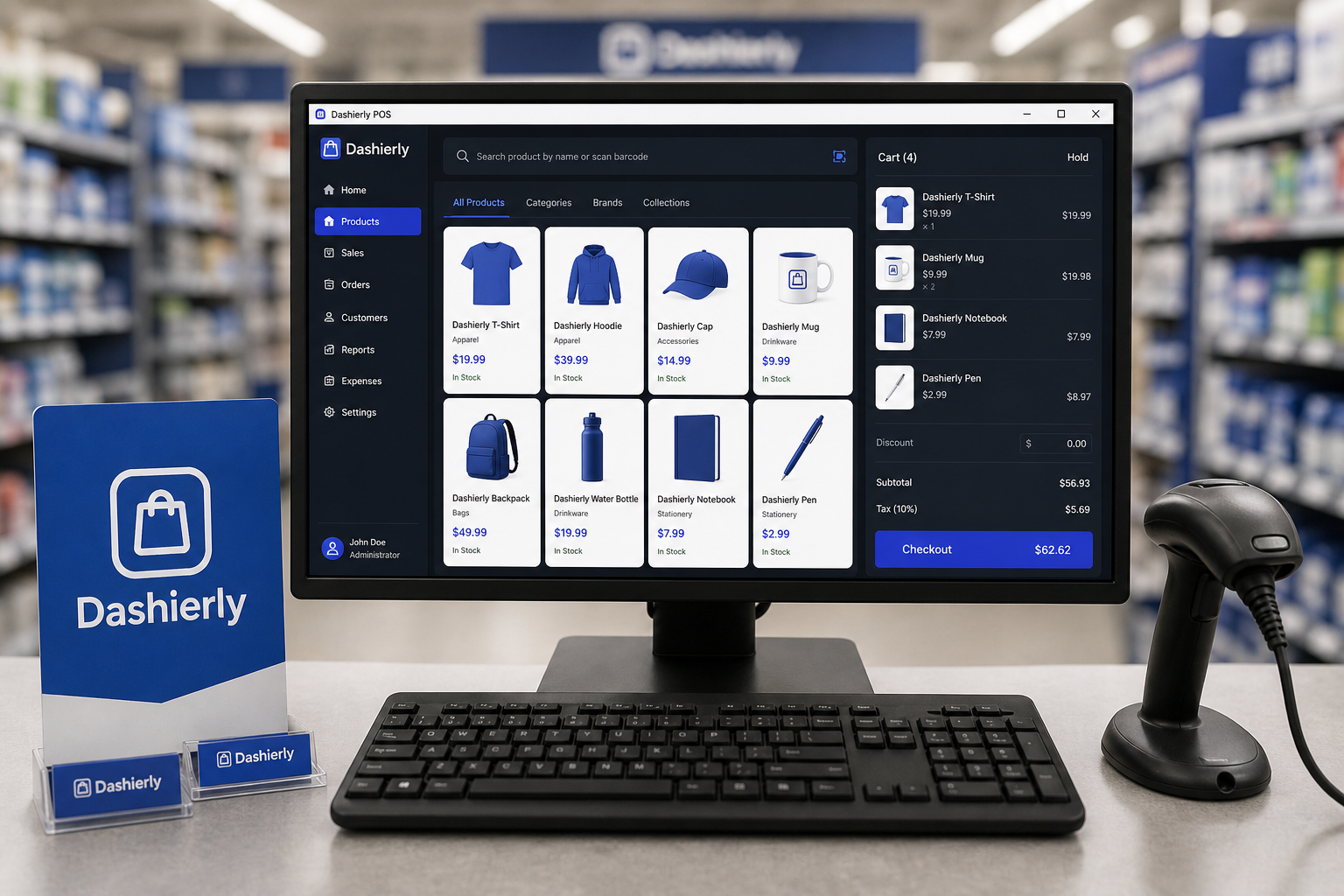 Dashierly Electron POS desktop